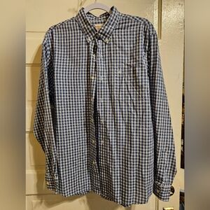 Dockers Mens Button Down Longsleeve Shirt Patterned